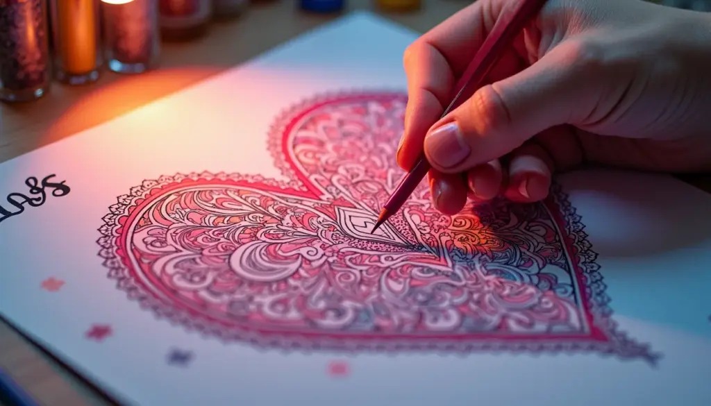 Crie Corações Incríveis: Desenhos Para Colorir Que Vão Te Surpreender