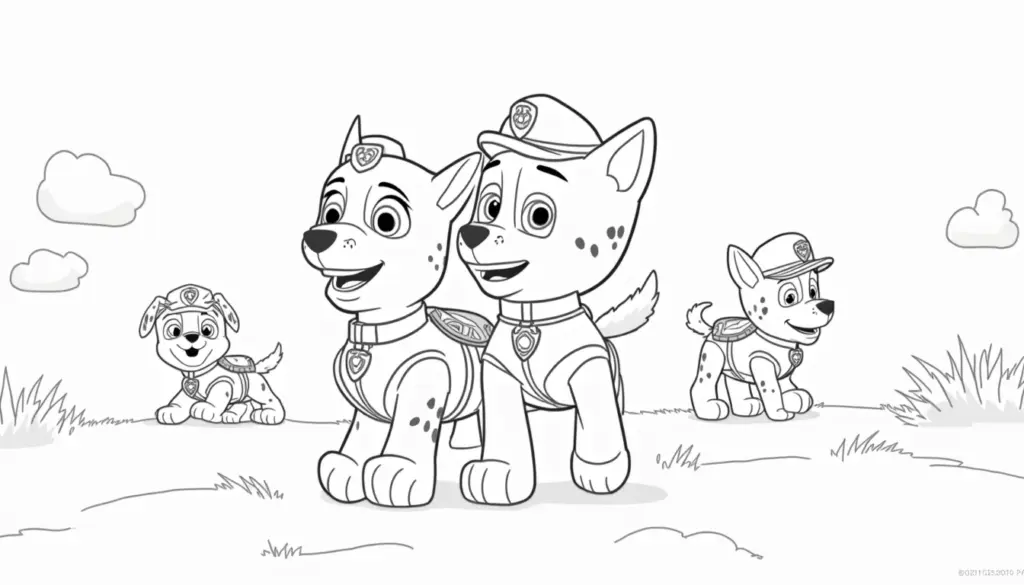 Patrulha Canina para Colorir: Desenhos Incríveis Para Pequenos Artistas