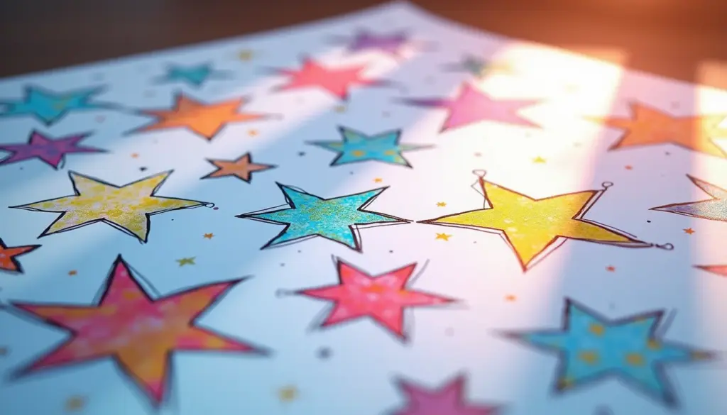 Estrelas Para Colorir: 50 Desenhos Incríveis e Criativos