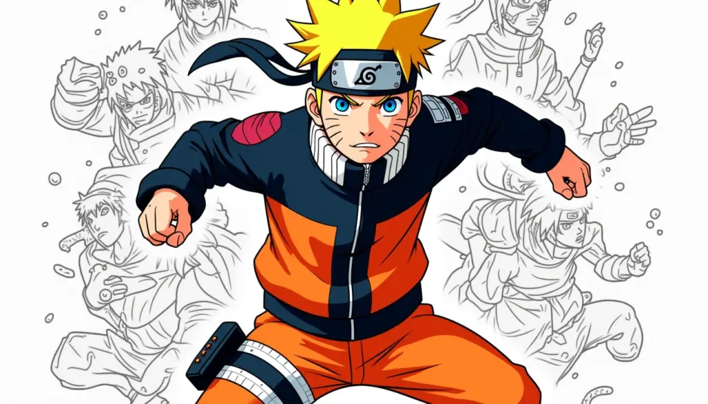 Desenhos do Naruto Para Colorir: Crie Sua Obra Ninja em 2026
