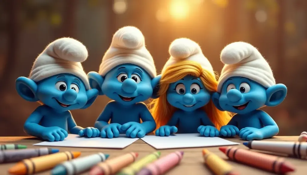 Descubra Desenhos Incríveis dos Smurfs Para Colorir em 2026