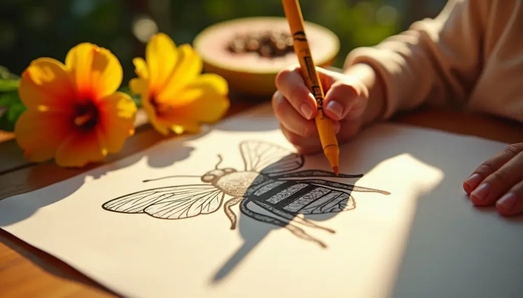 75 ideias de abelha desenho para colorir que as crianças vão amar