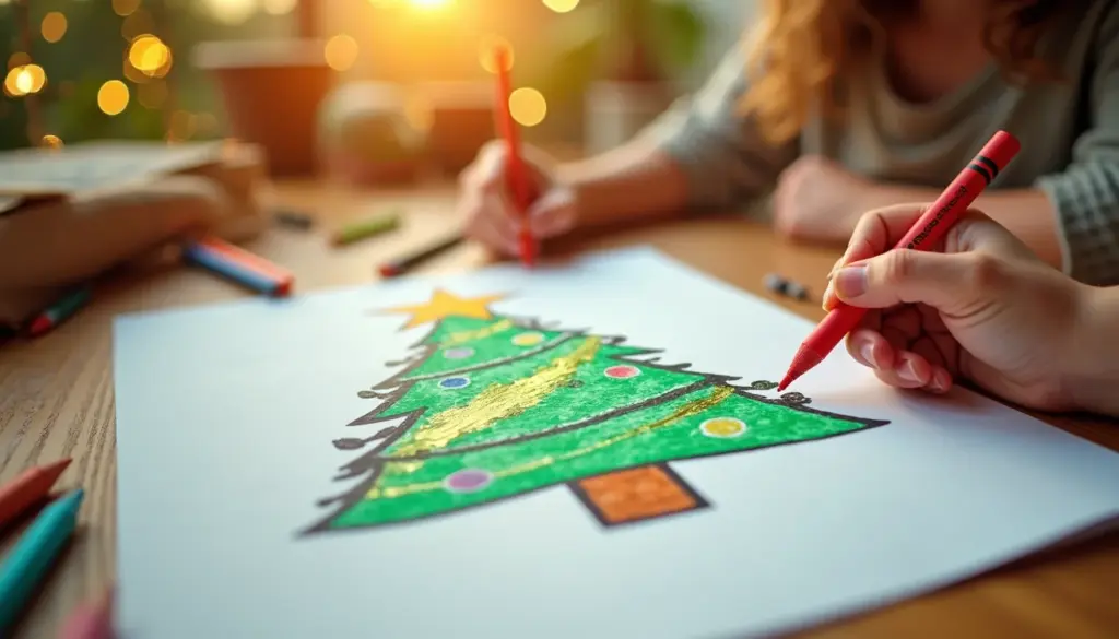 37 ideias de árvore de Natal desenho para colorir grátis