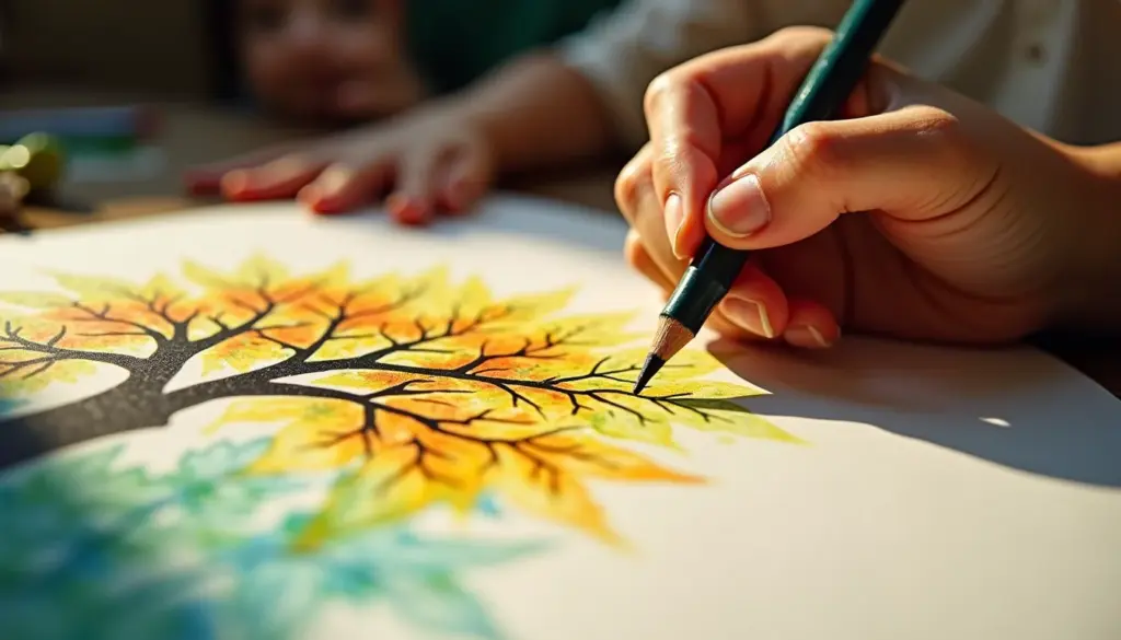 57 Ideias de Árvore Desenho para Colorir que Transformam seu Traço