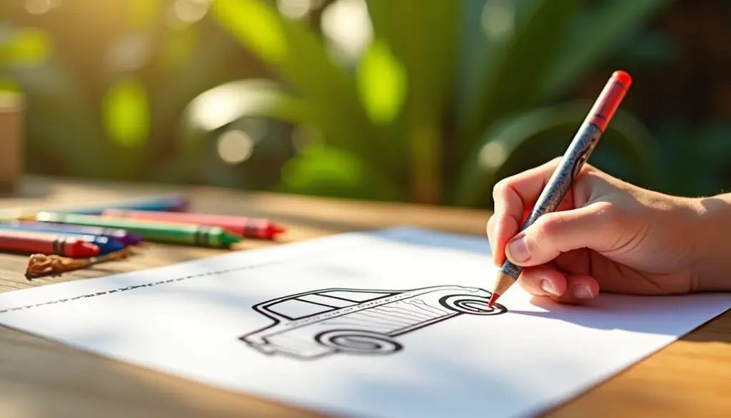 50 ideias de carrinho desenho para colorir que toda criança ama