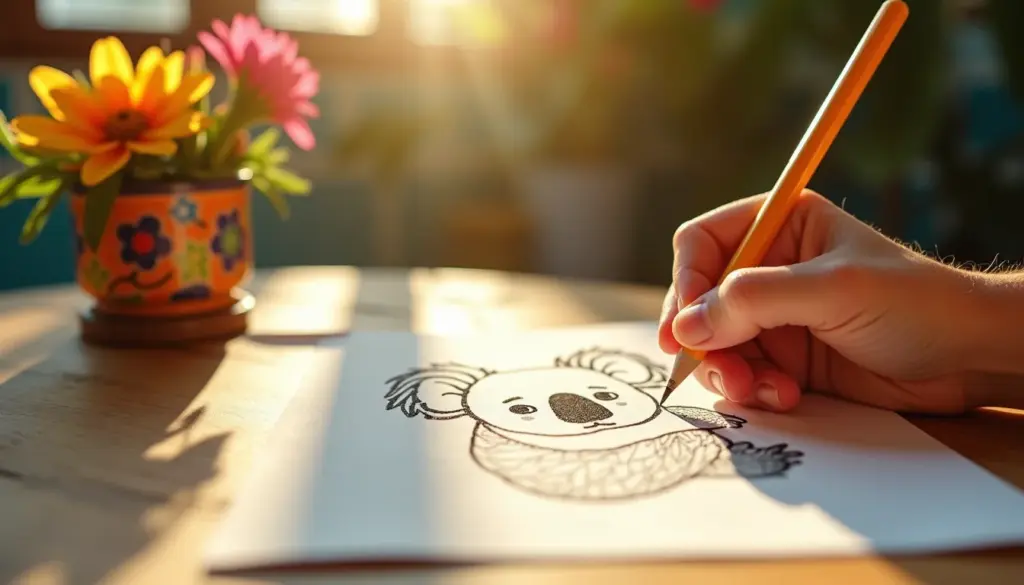 75 Ideias de Coala Desenho para Colorir Grátis e Fáceis