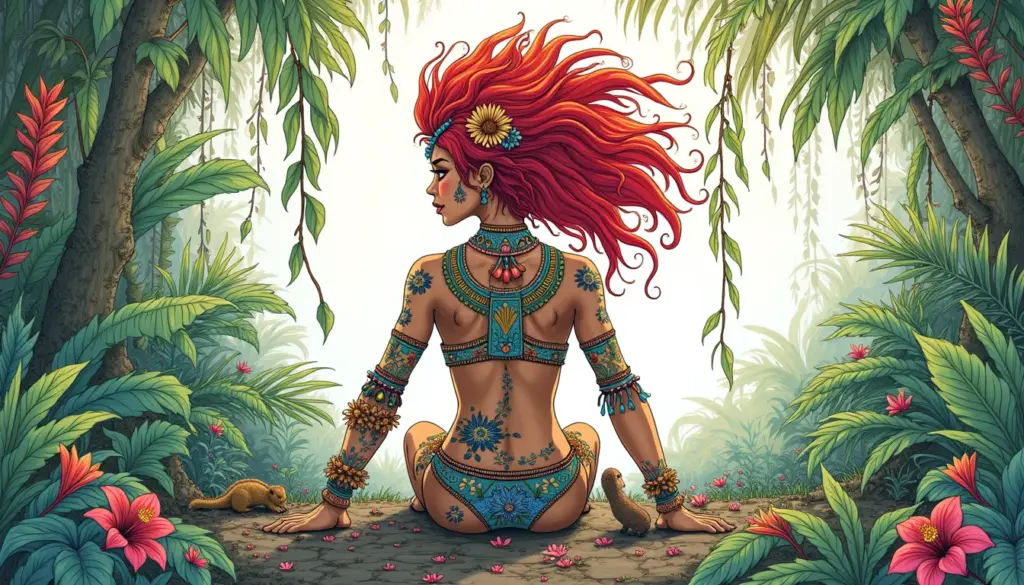 57 Ideias de Curupira Desenho para Colorir com Detalhes da Lenda