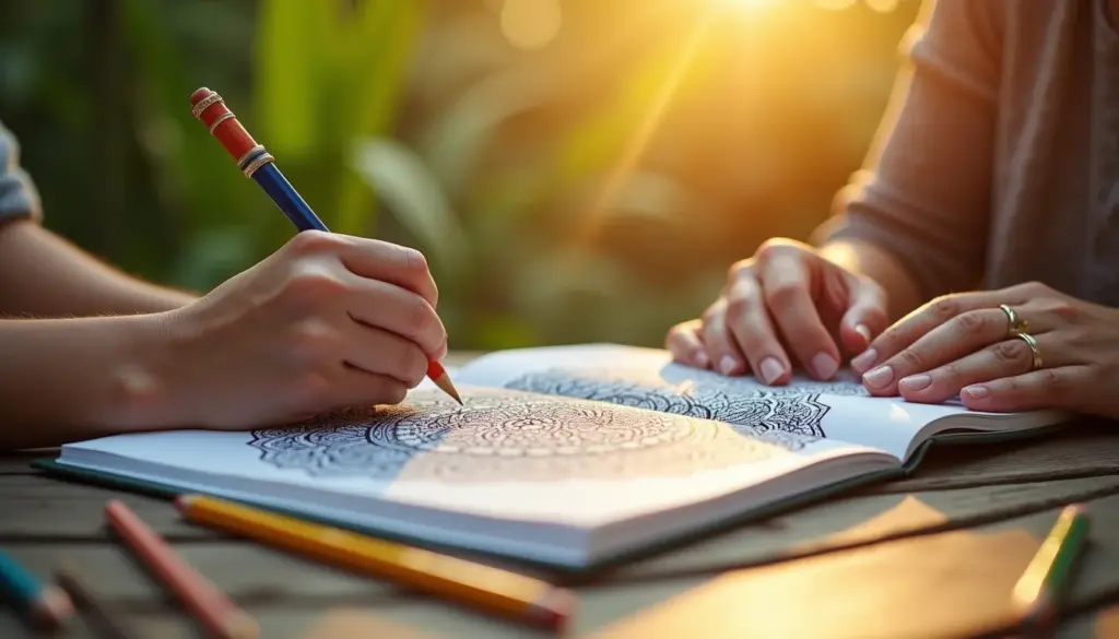 Desenho para colorir adulto PDF: 7 temas que acalmam a mente