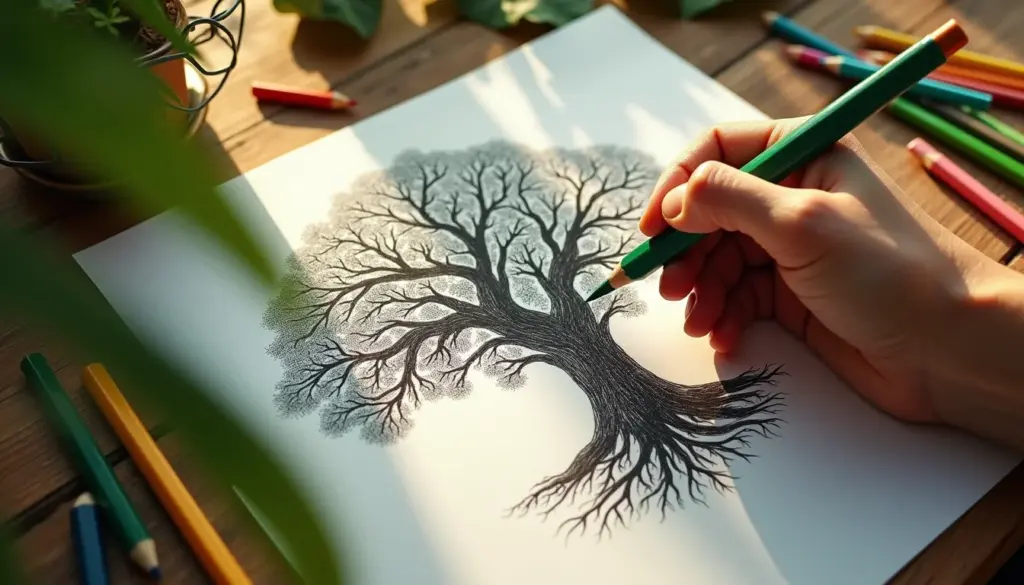 50 Desenhos para Colorir Árvore: Fáceis, Realistas e para Imprimir
