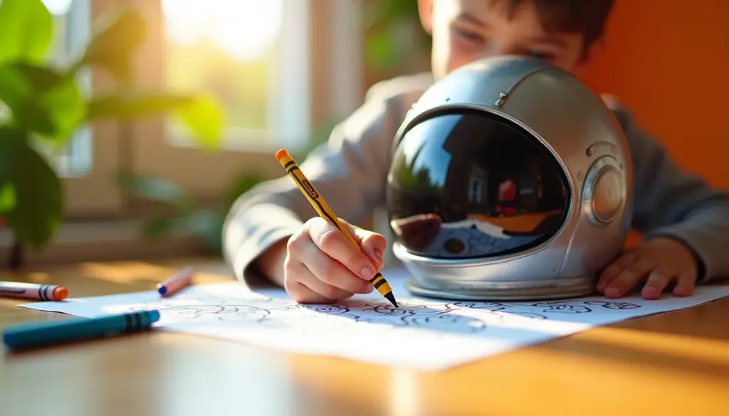 45 desenhos para colorir astronauta: ideias fáceis e grátis