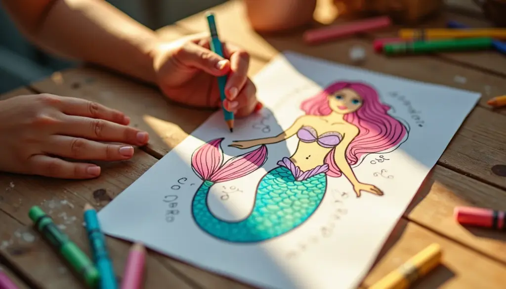 35 Desenhos para Colorir Barbie Sereia Grátis para Imprimir