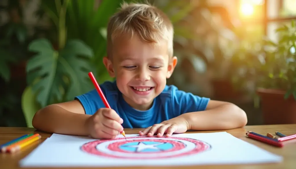 45 desenhos para colorir Capitão América grátis e fáceis
