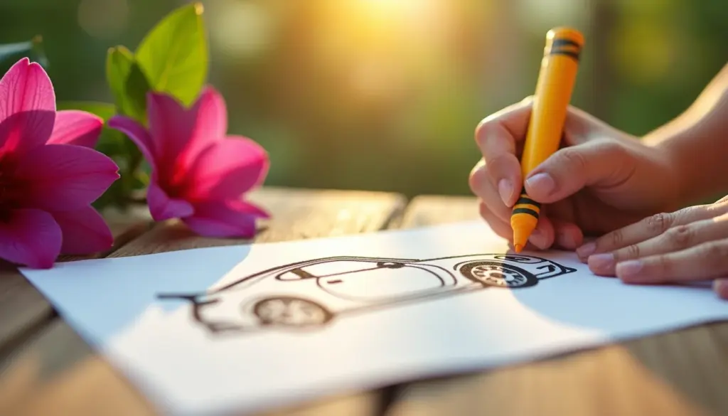 50 Desenhos para Colorir Carro Grátis e Fáceis de Imprimir