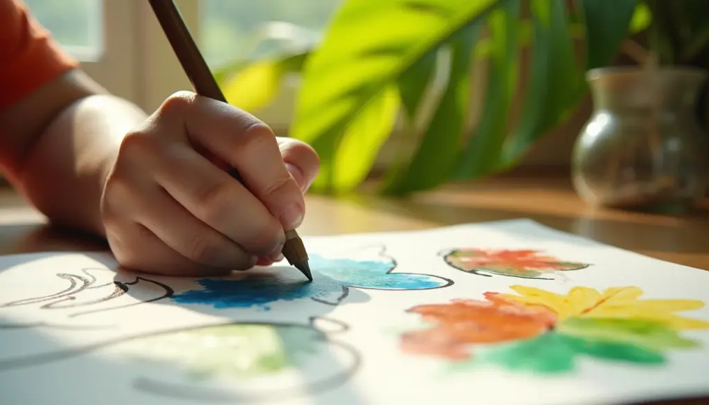 55 Desenhos para Colorir com Tinta que Não Borram