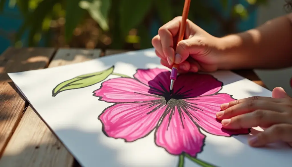 47 Desenhos para Colorir com Tinta Guache que Nunca Borram