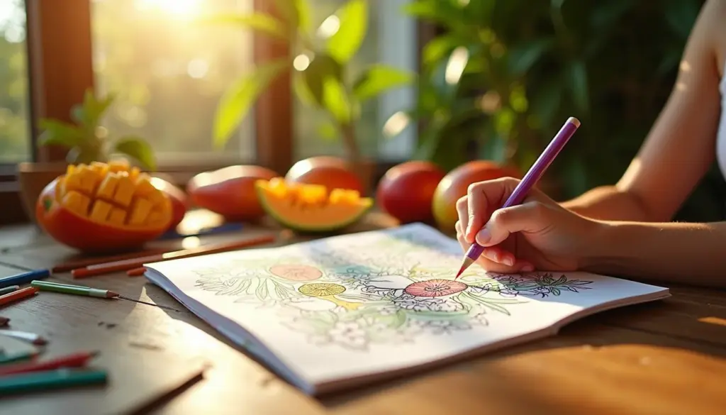 40 ideias de desenho para colorir comida que viram arte