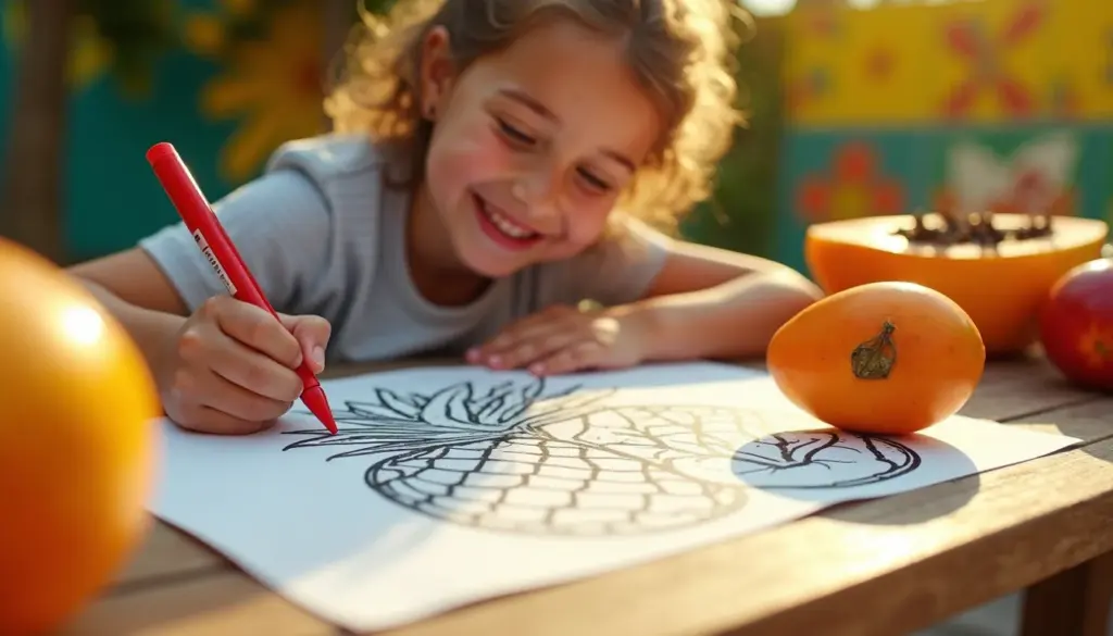 35 desenhos de frutas para colorir que ensinam alimentação saudável