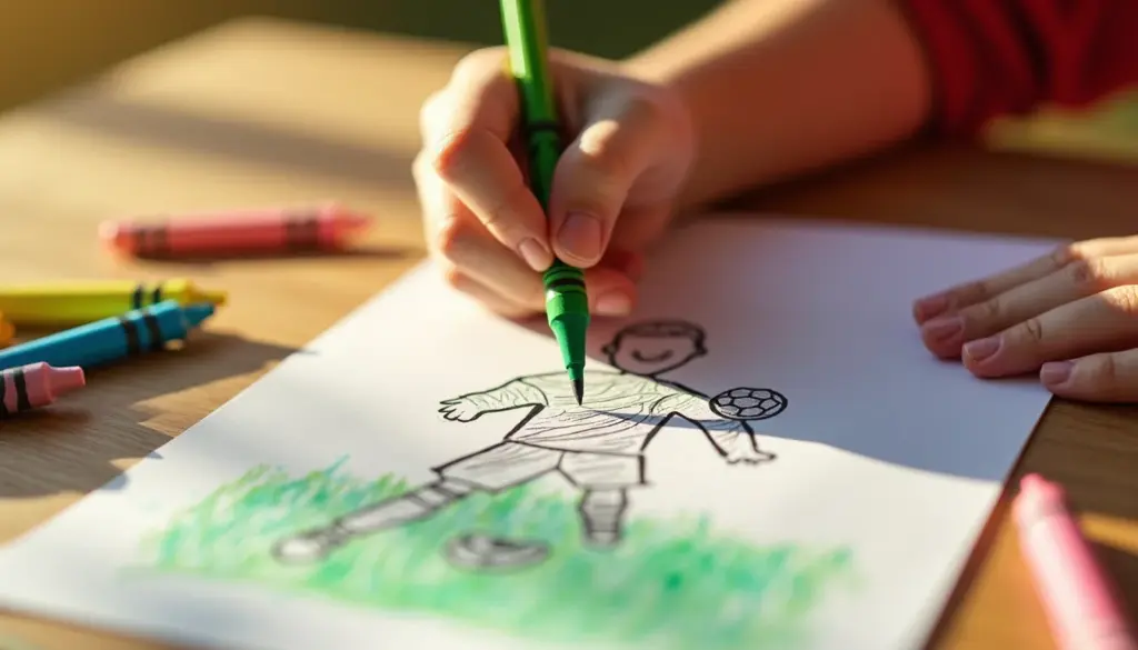 50 desenhos para colorir de futebol para imprimir grátis