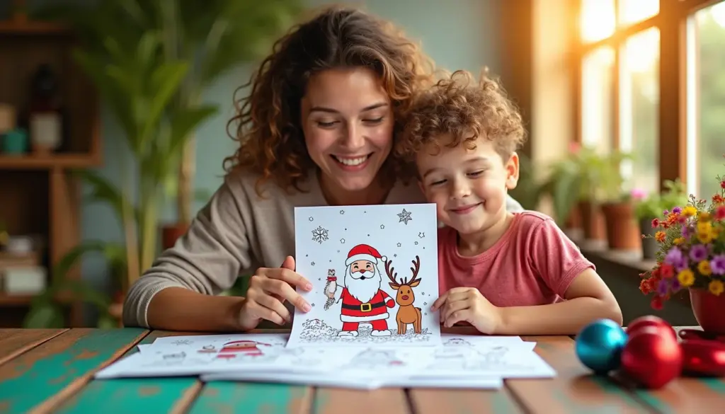 50 desenhos para colorir de Natal grátis e nítidos para imprimir