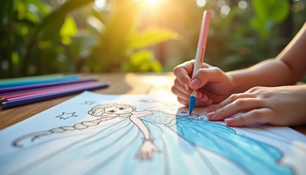 Onde achar desenho para colorir do Frozen nítido e grátis