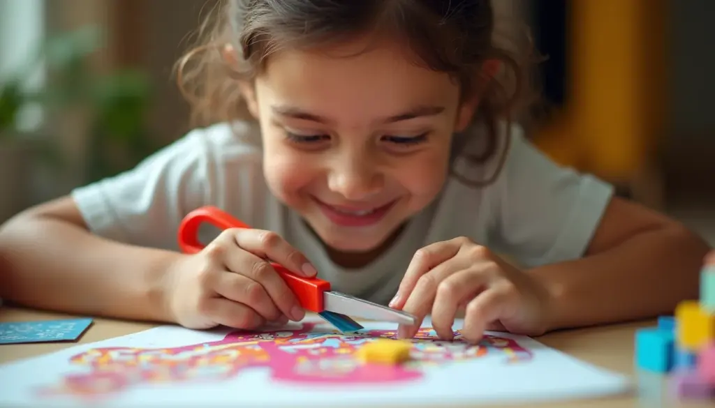 Desenho para colorir e recortar vira brinquedo educativo em 5 passos