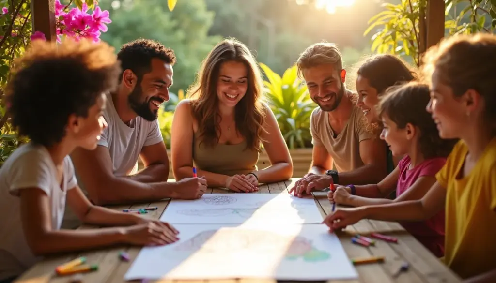 65 desenhos para colorir família com diversidade de verdade