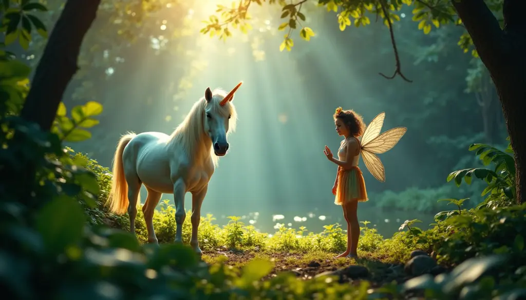 48 Desenhos para Colorir Floresta Encantada com Fadas e Unicórnios