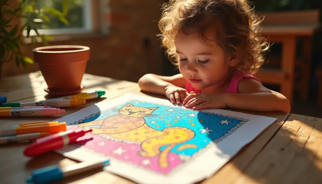 35 Desenhos do Gato Galáctico para Colorir Grátis em Casa