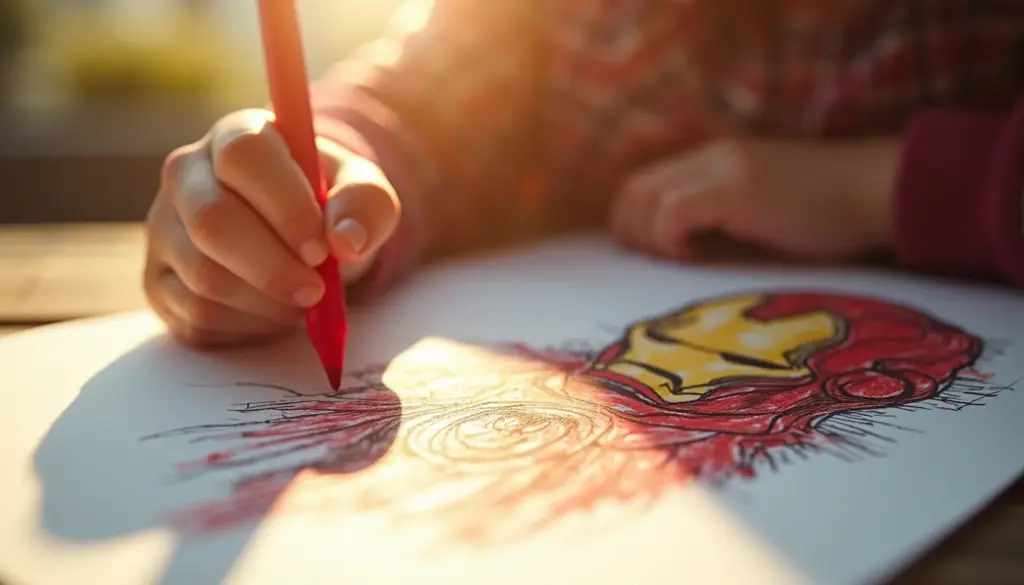 Desenho para colorir Homem de Ferro: 51 opções grátis sem borrão
