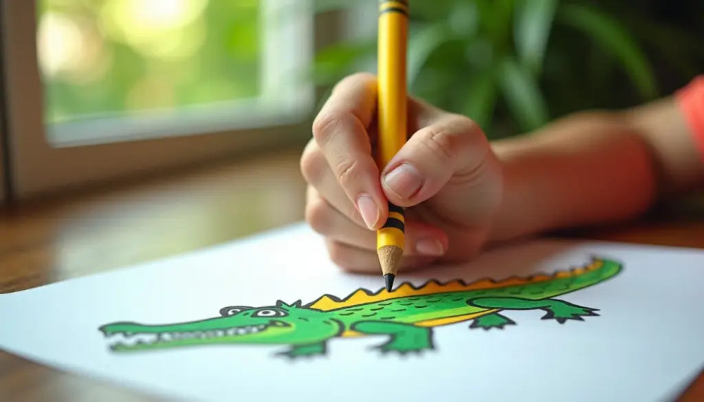 70 Desenhos de Jacaré para Colorir: Imprima Grátis Agora!