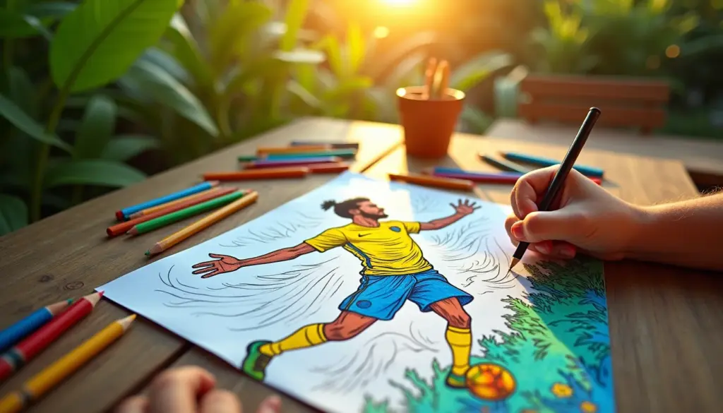 75 Desenhos para Colorir Neymar Grátis e Lindos em 2026