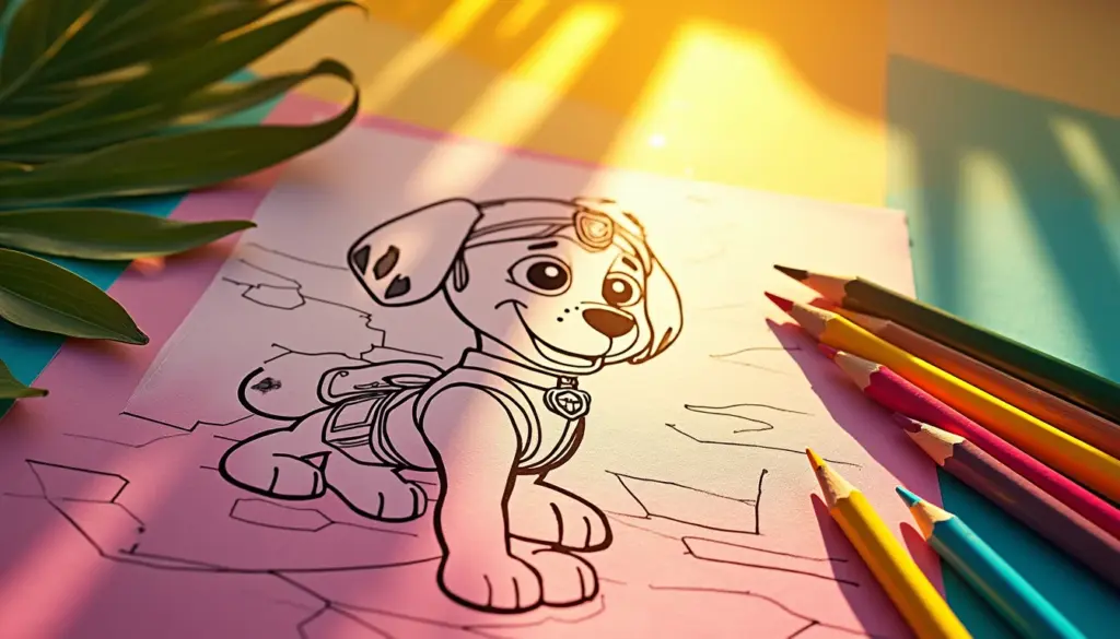 47 Ideias de Desenho para Colorir Patrulha Canina Skye
