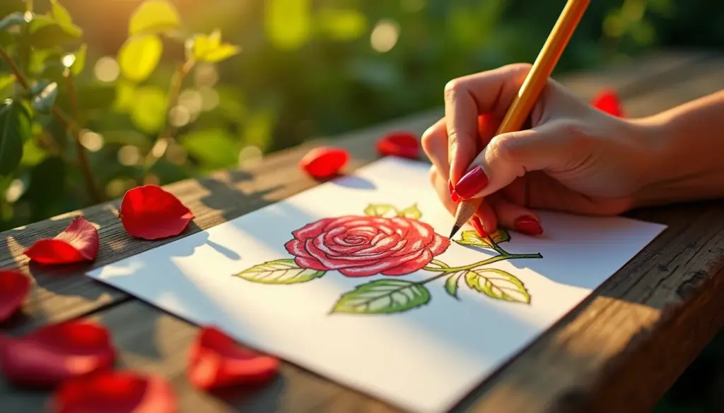 50 desenhos de rosa para colorir e imprimir grátis