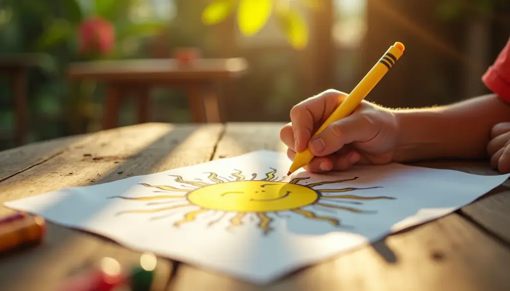 50 ideias de desenho para colorir sol que vão alegrar as crianças