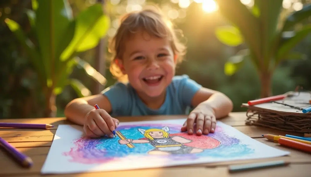 45 Desenhos para Colorir Thor Grátis: Imprima Agora!