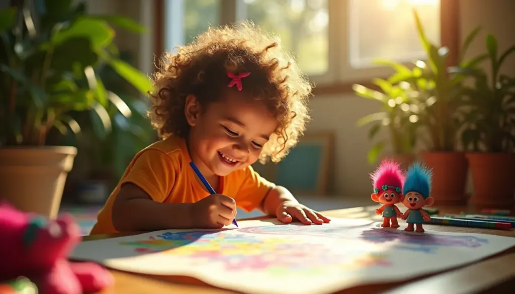 33 ideias de desenho para colorir trolls que seu filho vai amar