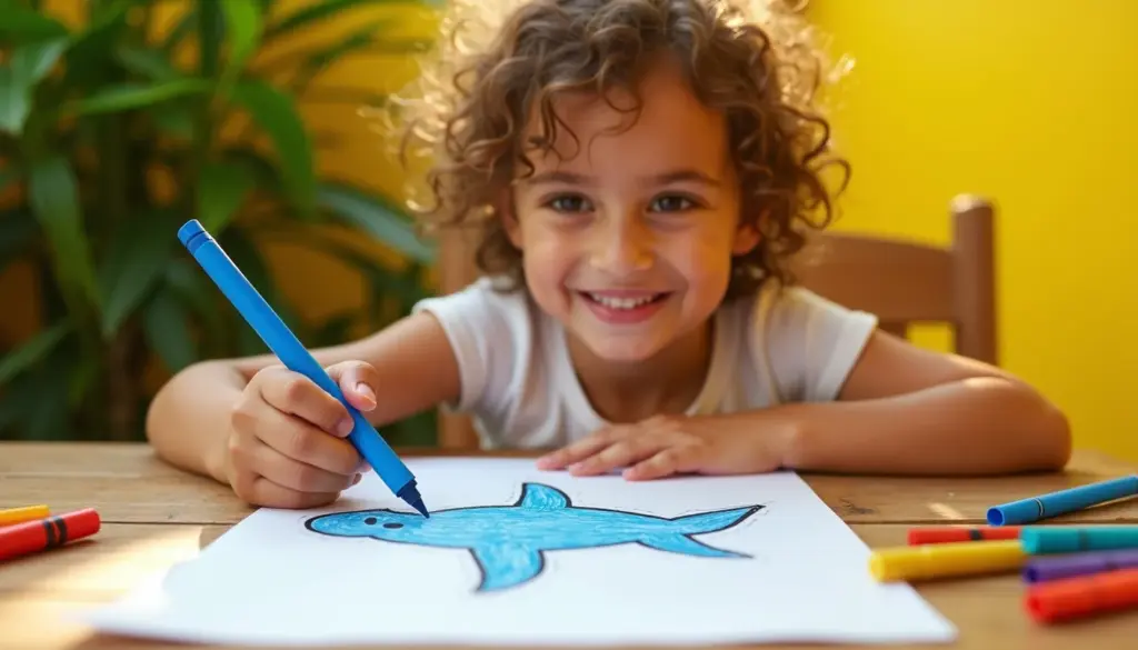 57 desenhos para colorir tubarão: fofos, realistas e grátis