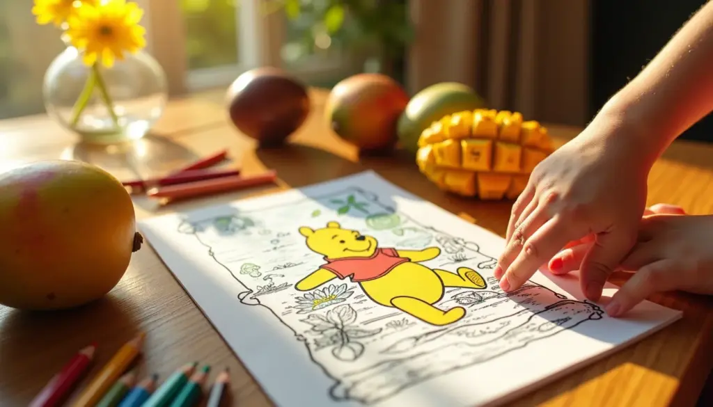 78 Desenhos do Ursinho Pooh para Colorir Grátis e Imprimir Agora