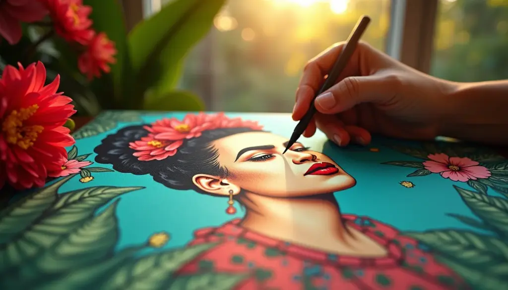 52 Ideias de Frida Kahlo Desenho para Colorir Grátis