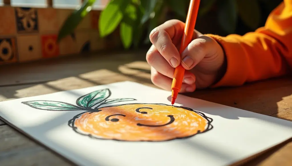 52 ideias de laranja desenho para colorir e imprimir grátis
