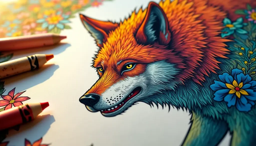 60 ideias de lobo mau desenho para colorir que as crianças vão amar