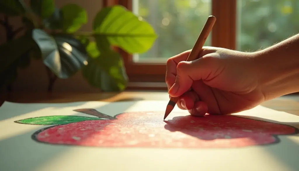 40 Dicas de Maçã Desenho para Colorir e Ficar Lindo