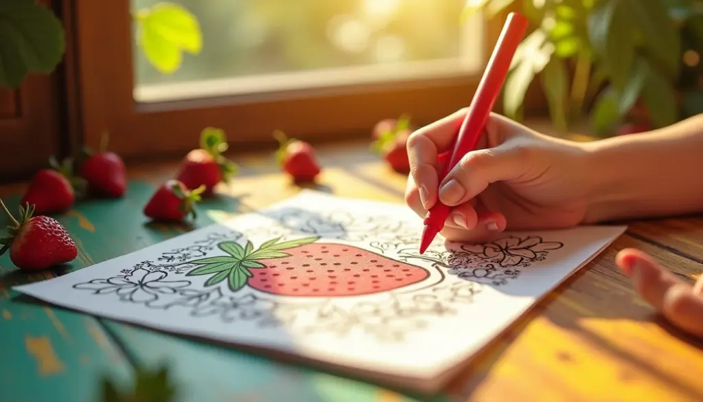 87 ideias de morango desenho para colorir e imprimir grátis