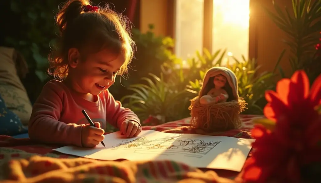 70 ideias de nascimento de Jesus desenho para colorir