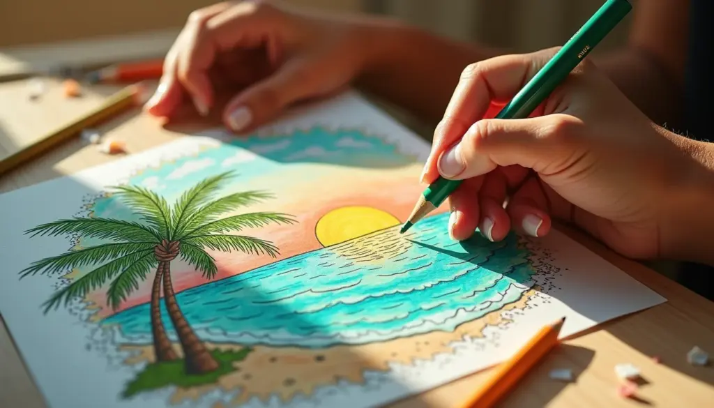 32 ideias de paisagem desenho para colorir e relaxar