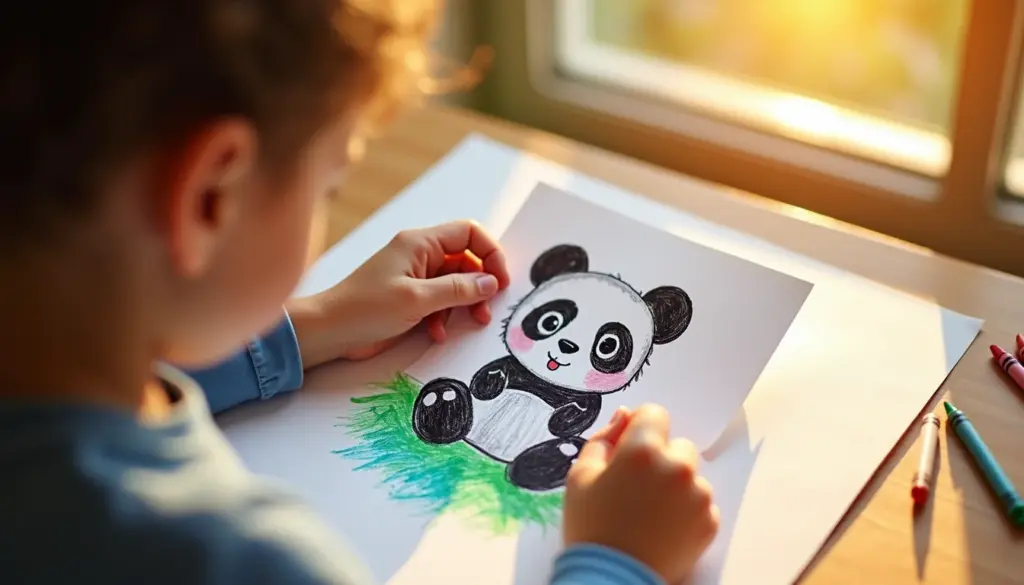 Mais de 100 desenhos de panda para colorir e imprimir grátis