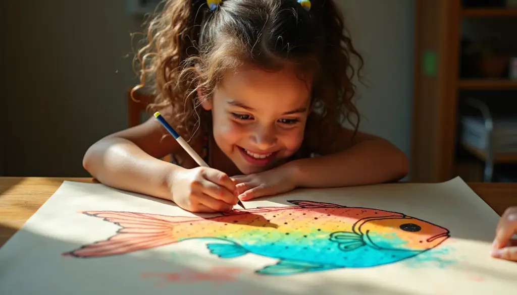 75 peixe desenho para colorir grátis que as crianças vão amar