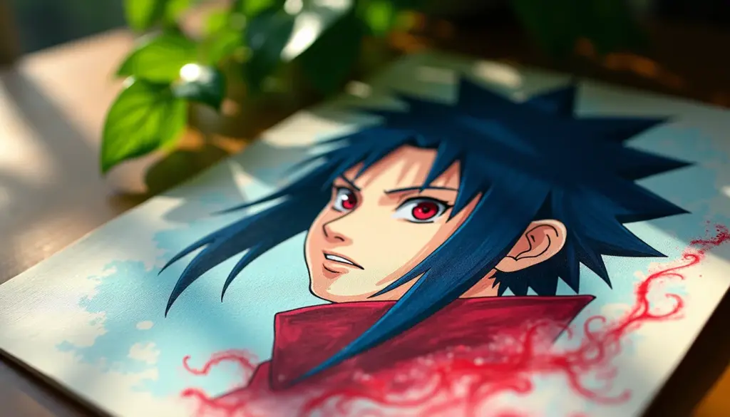 65 ideias de Sasuke desenho para colorir com cores certas
