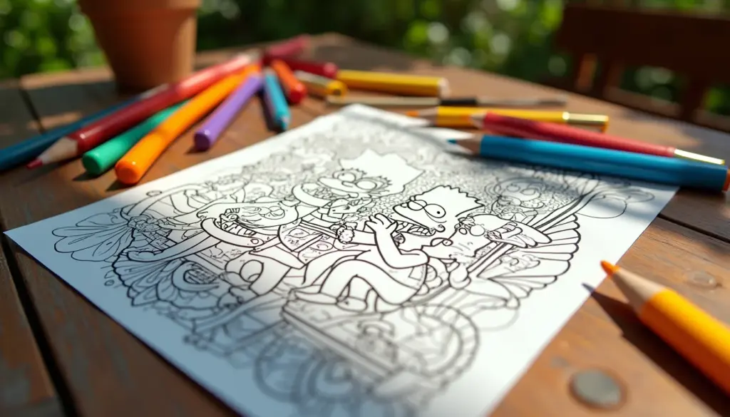 50 ideias de Simpsons desenho para colorir com qualidade