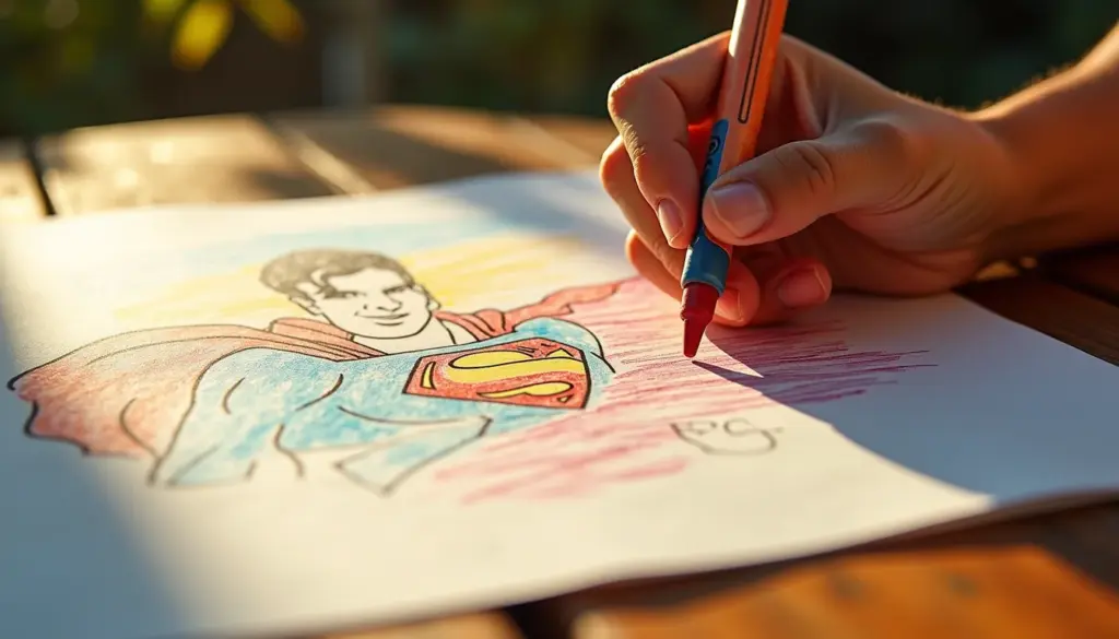 Superman desenho para colorir: onde achar os melhores grátis